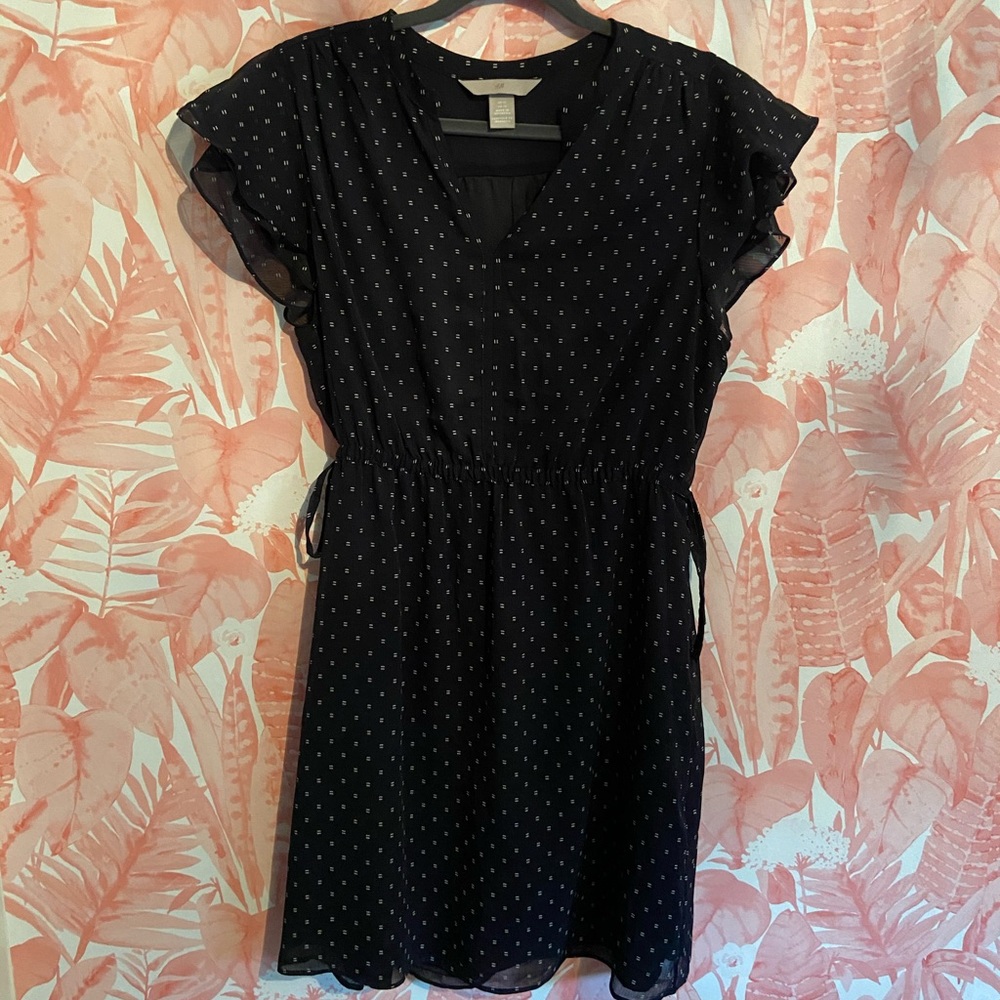 Cinched Waist Work Dress